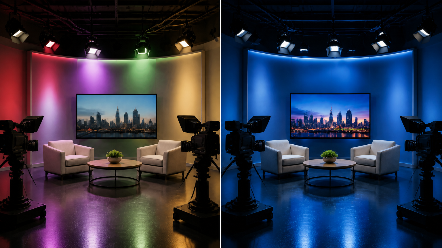 How Does Color Consistency Affect a Broadcast Set?